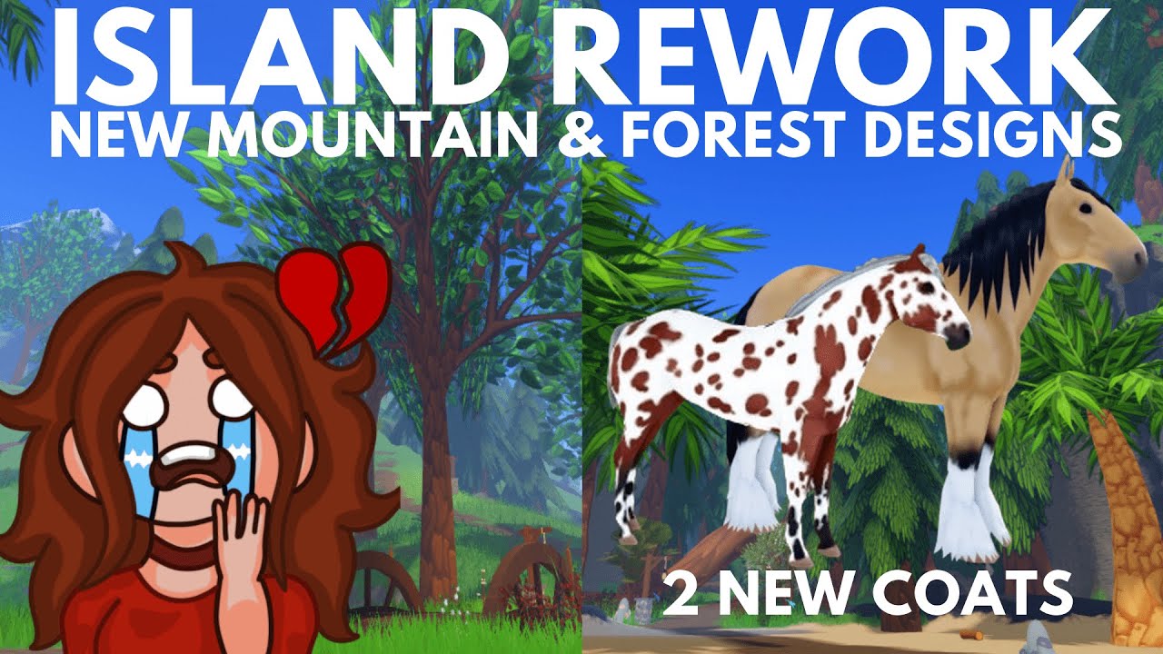 Знакомимся с обновлением NEW ISLAND REWORK в WILD HORSE ISLANDS на ROBLOX (НОВЫЙ ЛЕС И ГОРЫ??)