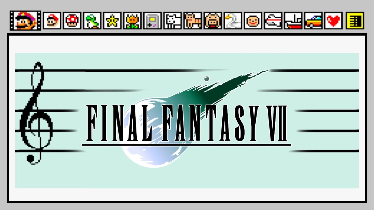 One Winged Angel - Final Fantasy VII [Super Mario Paint]