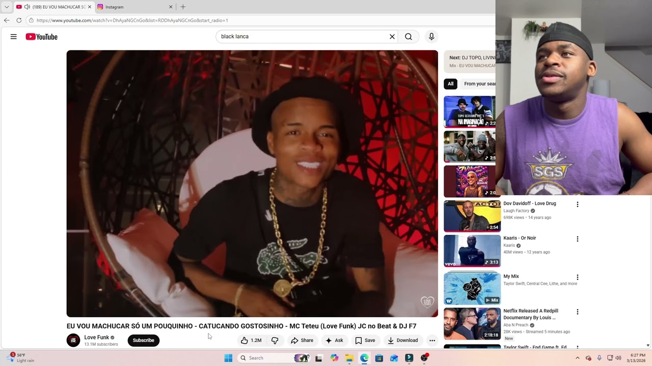 American reacts to Brazilian FUNK