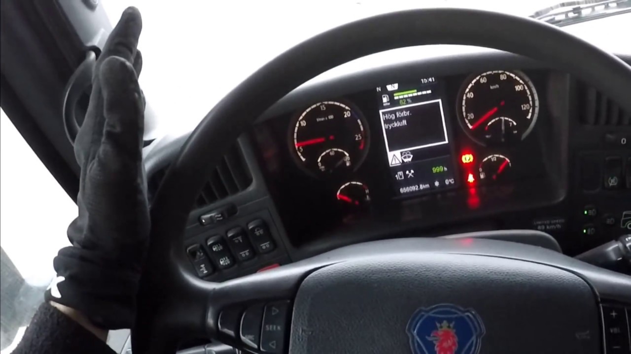 Scania p420 Cold Start and Trailer driving. Sunday vlog