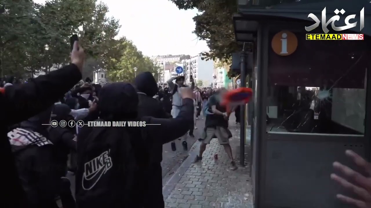 Violent Student Protests Break Out in Li&egrave;ge, Belgium | Over 100 Arrested Over Education Reforms