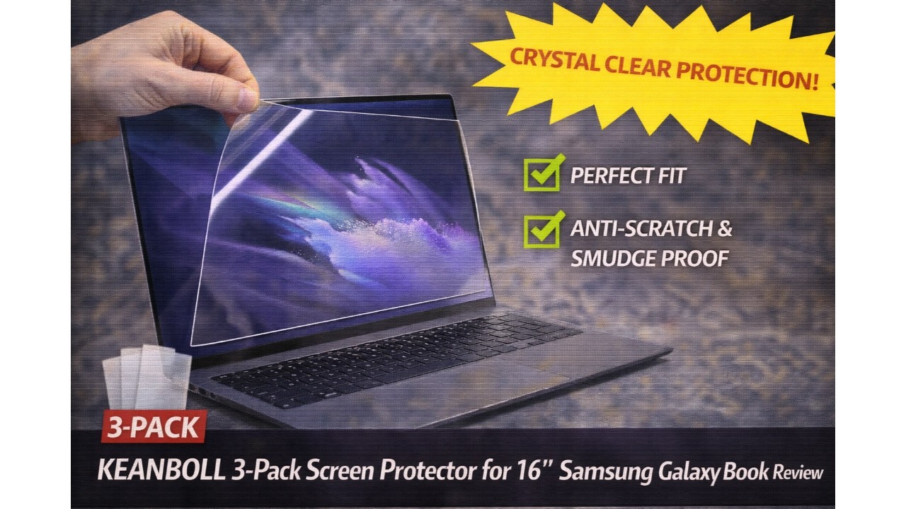 🛡️ KEANBOLL 3-Pack Screen Protector for 16