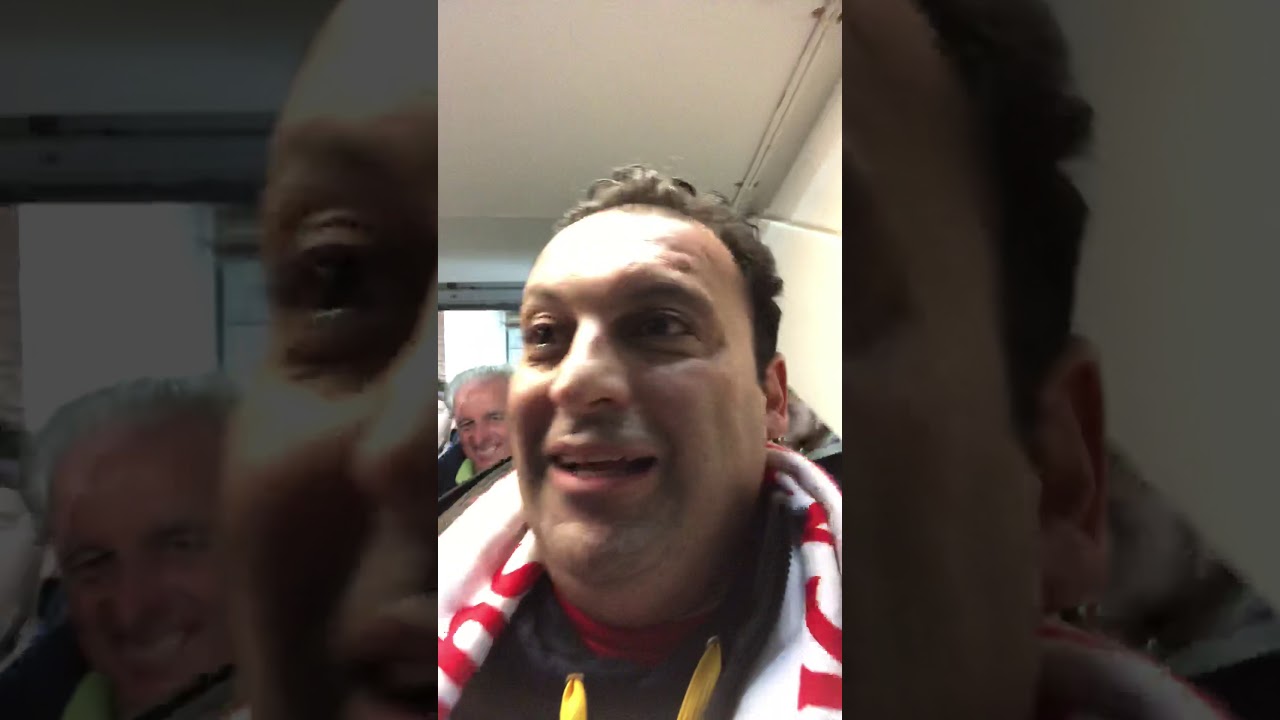 Walking into Anfield for the first time- emotional and ecstatic feeling! CL vs Napoli - front row!