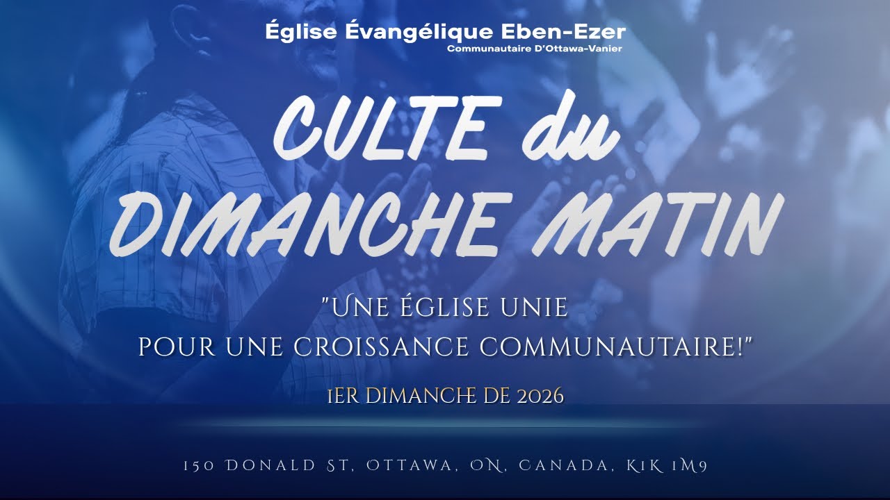 Culte D'adoration | 04 Janvier 2026 | Église Évangélique Baptiste Eben-Ezer