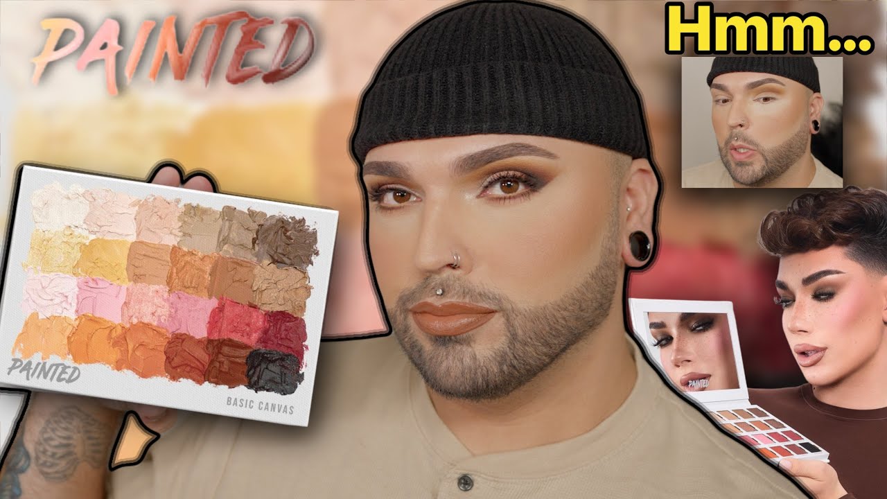 РЕАЛЬНЫЙ обзор палитры James Charles New Basic Canvas... (она такая же плохая, как и краски?)