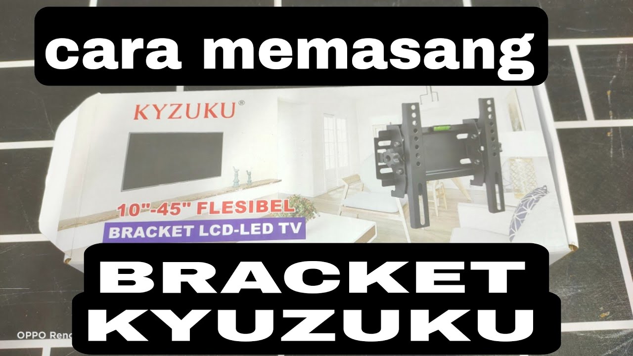 cara memasang bracket kyzuku #msj #bracket  #tv  #bracketkyzuky