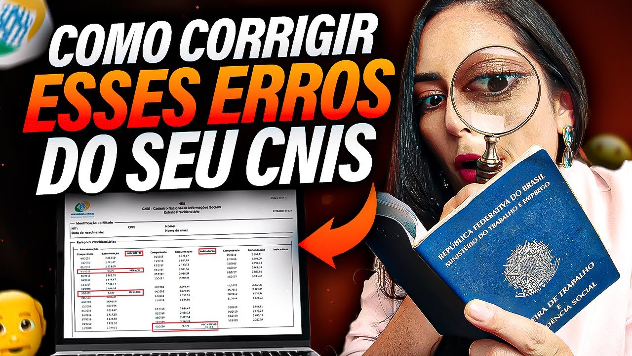 3 DICAS PRA CONSERTAR SEU CNIS E NÃO PERDER DINHEIRO NA SUA APOSENTADORIA NO INSS 2025