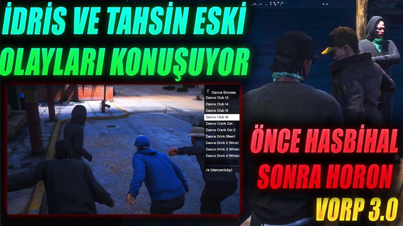 VORP 3.0 - İDRİS, ABD&Uuml;L, TAHSİN VE HALİS SOHBET EDİYOR | CARL4