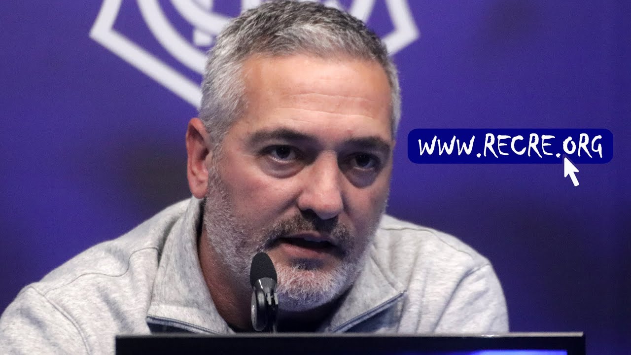 Rueda de prensa de Arzu previa al Lorca D. - Recre