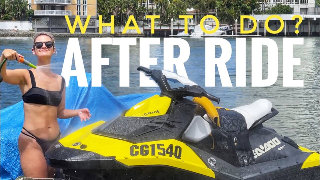 Jet Ski After Ride Care | Jet Ski Maintenance