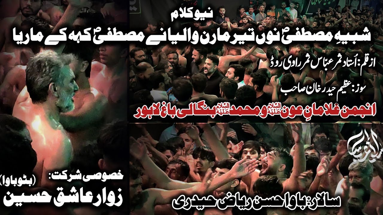 NEW KALAM IMAM HASSAN(AS) | SHABIH E MUSTAFA(SAW) NUN TEER MARAN WAELYA NE | 2 RABI AWAL PESHAWAR