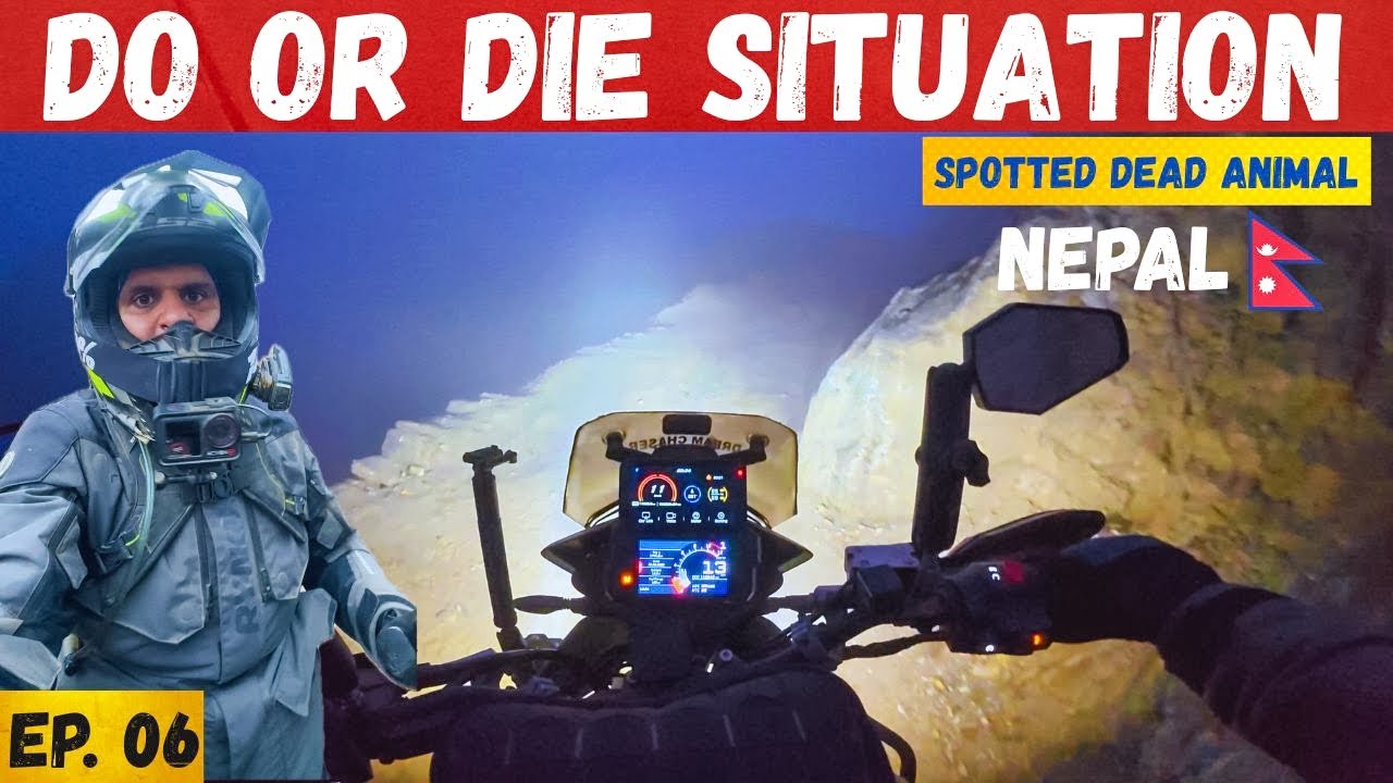 Scariest day of my Nepal Ride. I Could have lost my life, reached Thakum valley, Phalut ride EP. 06