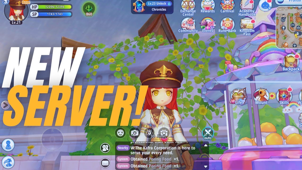 So I Tried New Ragnarok X: Next Generation (ROX Global) EU Server