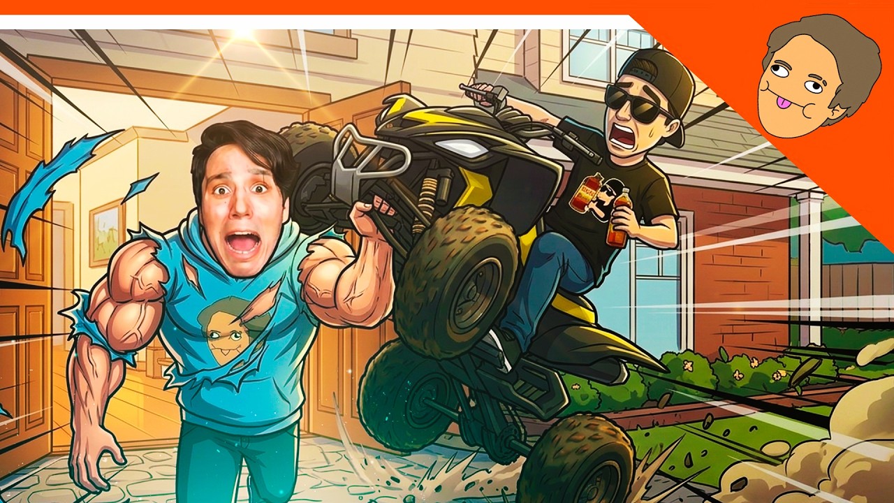 🩸 ХАРДКОР ЭКСТРИМ! ФИНАЛ / КОНЦОВКА СБЕЖАЛ НА КВАДРИКЕ ОТ ХОЛИ БАМА 🩸 ПОБЕГ ОТ БЛОГЕРА Прохождение