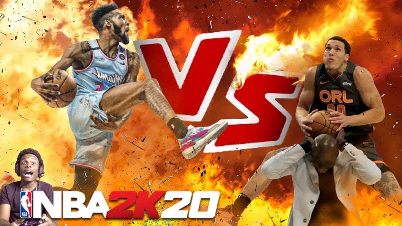 NBA 2K20 AARON GORDON vs DERRICK JONES JR! dunk contest REMATCH