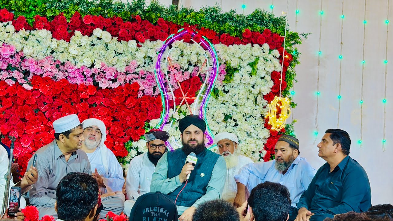 Alhaaj Ahmad Raza Qadri Of Lahore | Mehfil e Meelad In Bhakkar || 2025 on Youtube 