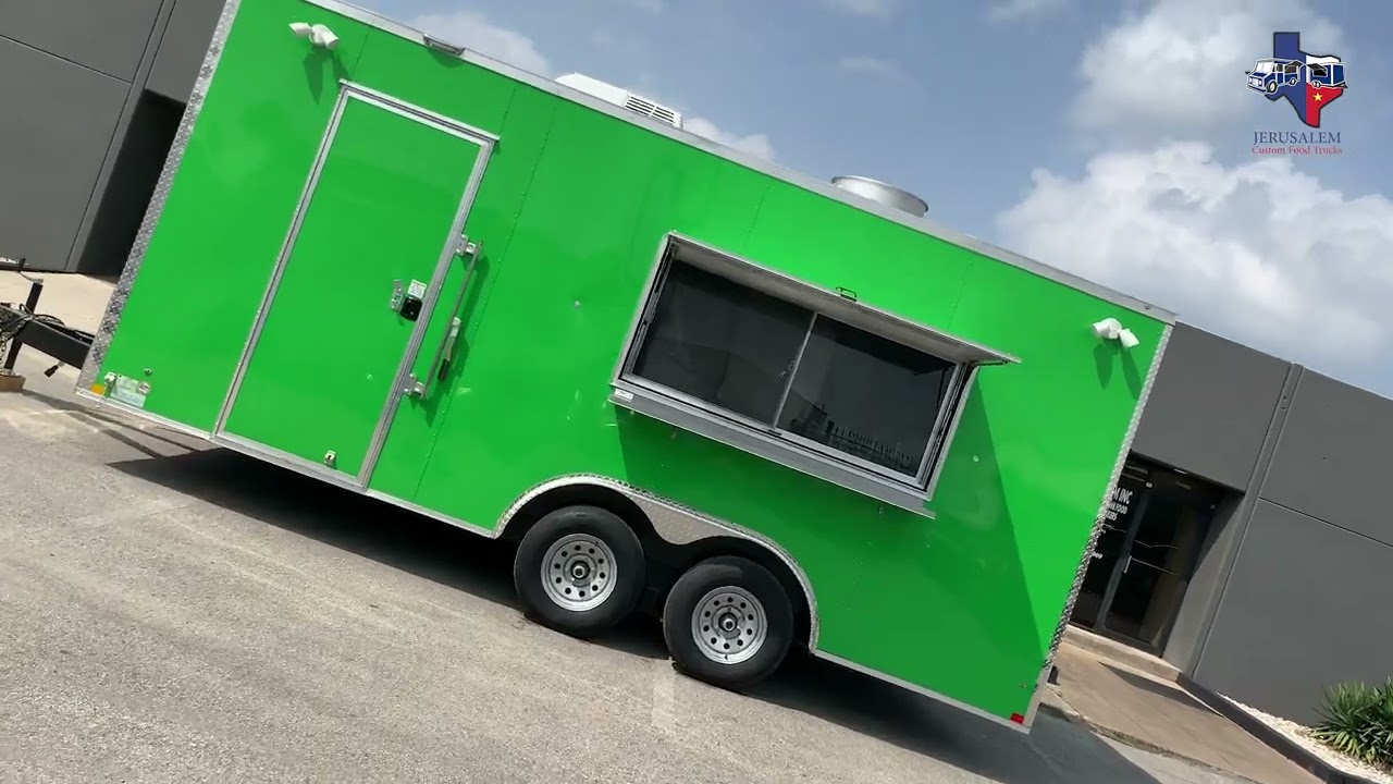 Food Trailer 16 Ft - Jrs Custom Food Trucks & Trailers