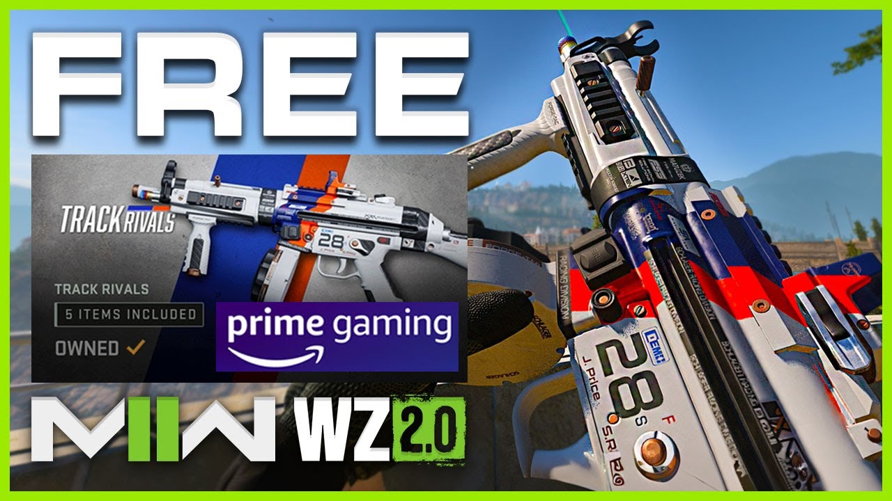 FREE &lsquo;Track Rivals&rsquo; Bundle for MW2 & Warzone 2 with Prime Gaming Loot! (2 FREE Blueprints & Skins)