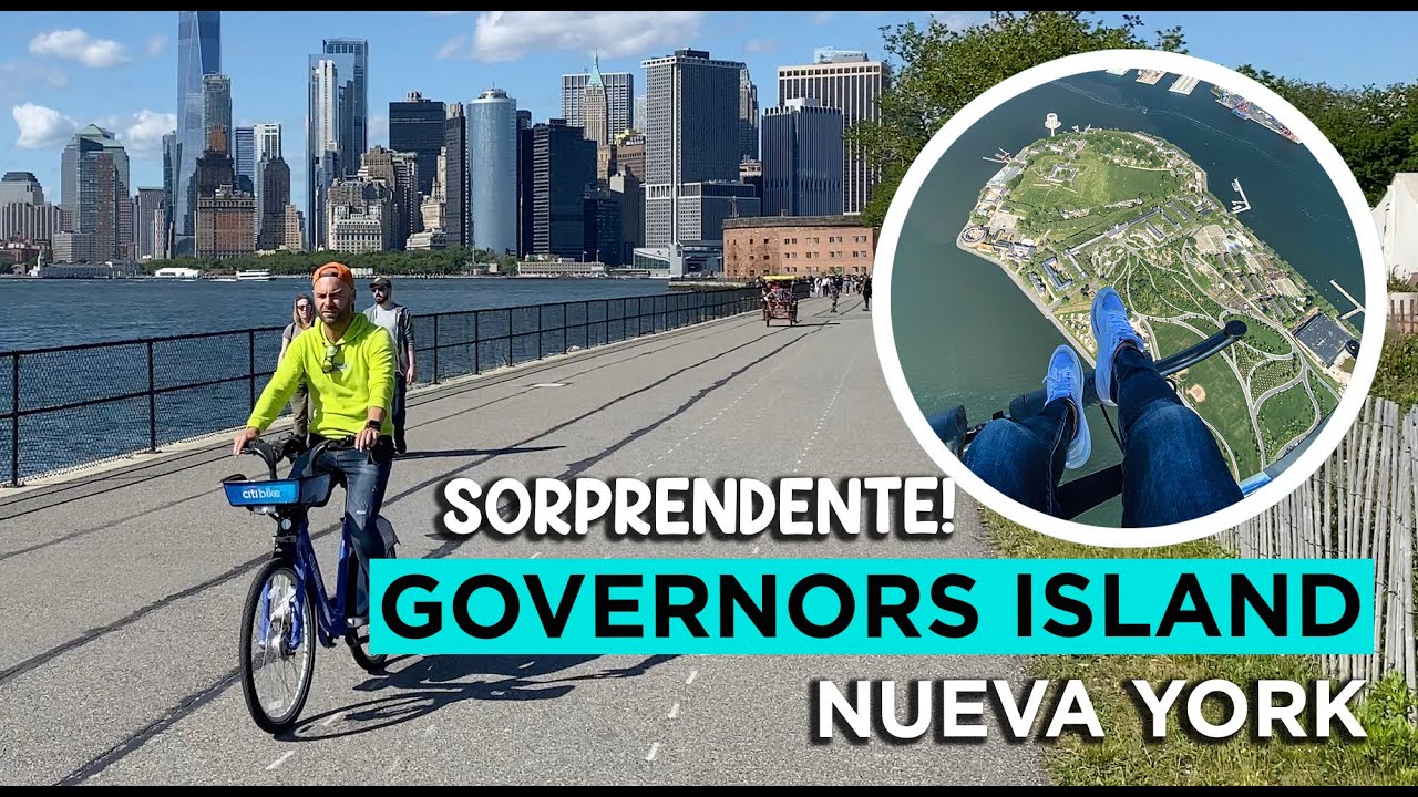 La Preciosa ISLA de Nueva York que no se visita 🏝Governors Island ¿Por qué? Guia MolaViajar New York