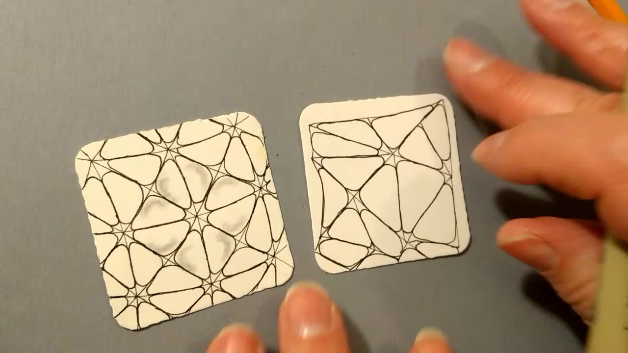 Zentangle: Tangle Quickie: NZeppel