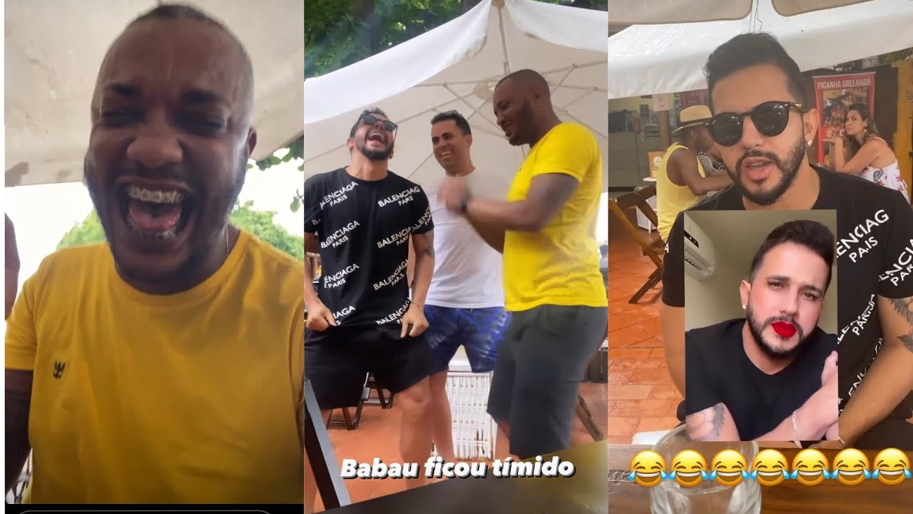 VERINHA SE DIVERTE COM RONINHO E BABAU+ PASSAM DOS LIMITES 🤣🤣