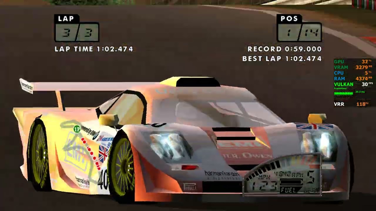 Test Drive Le Mans - Dreamcast - 4K - Flycast Emulator