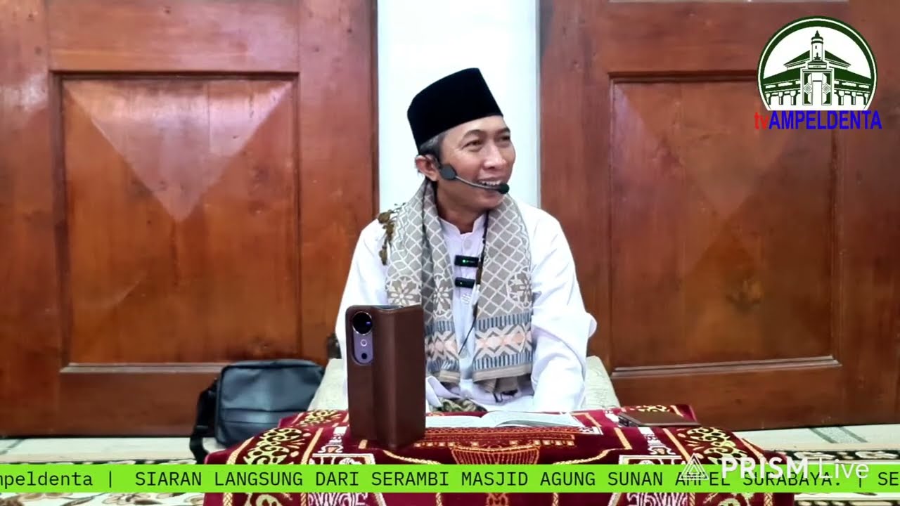 KH. MOCHAMMAD ZAINUL ARIFIN BIN ROMO KH. UMAR SAID SURABAYA. SERAMBI ROMADHON ( NGABUBURIT ).