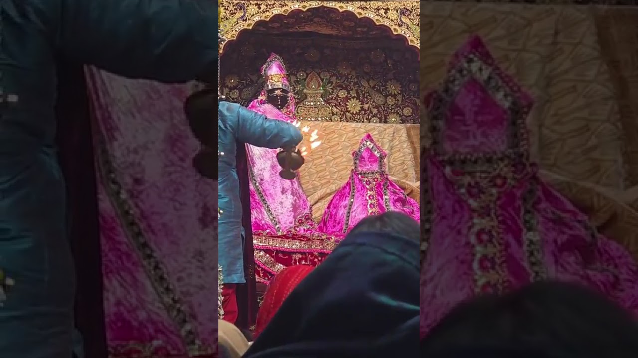श्री राधावल्लभ लाल संपूर्ण मंगला आरती 01/01/2026 नव वर्ष मंगलमय हो 