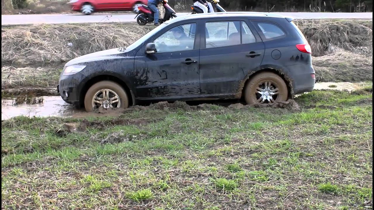Test drive. Part 2. Hyundai santa fe. Самостоятельное выгребание