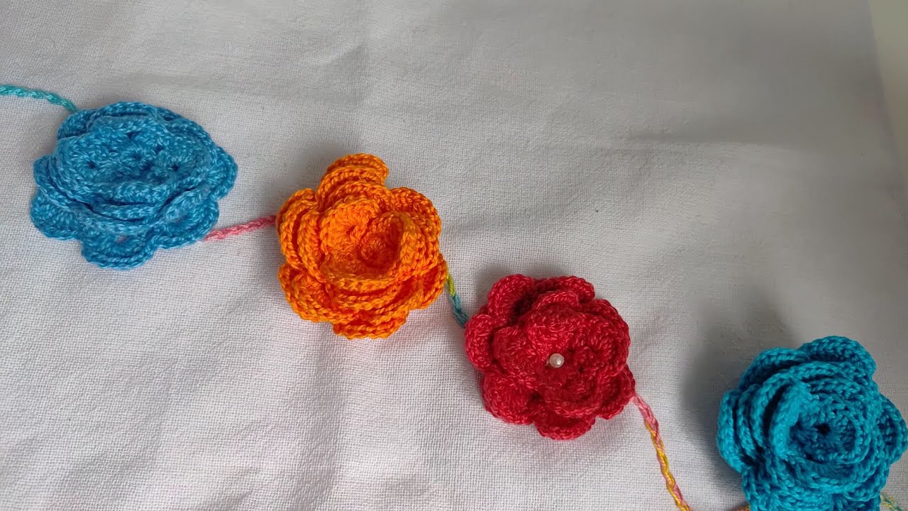 Passo a passo dessa flor q está fazendo sucesso, do jeito mais simples 🌸!