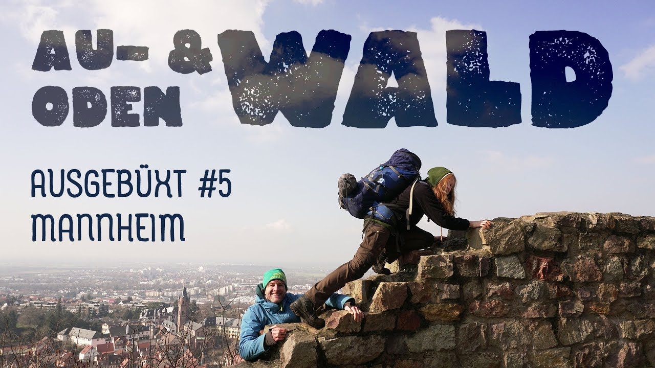 Au- & Odenwald - Wintercamping ohne Tarp: AUSGEBÜXT #5 MANNHEIM - Wandern, Trekking, Deutschland