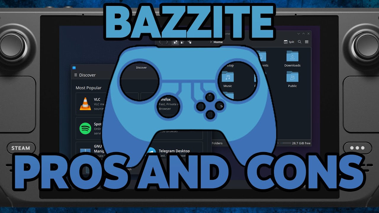 «Bazzite Linux в Steam Deck — Хороший, плохой и злой»