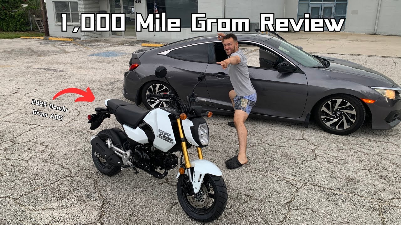 2025 Honda Grom 1k Mile Review