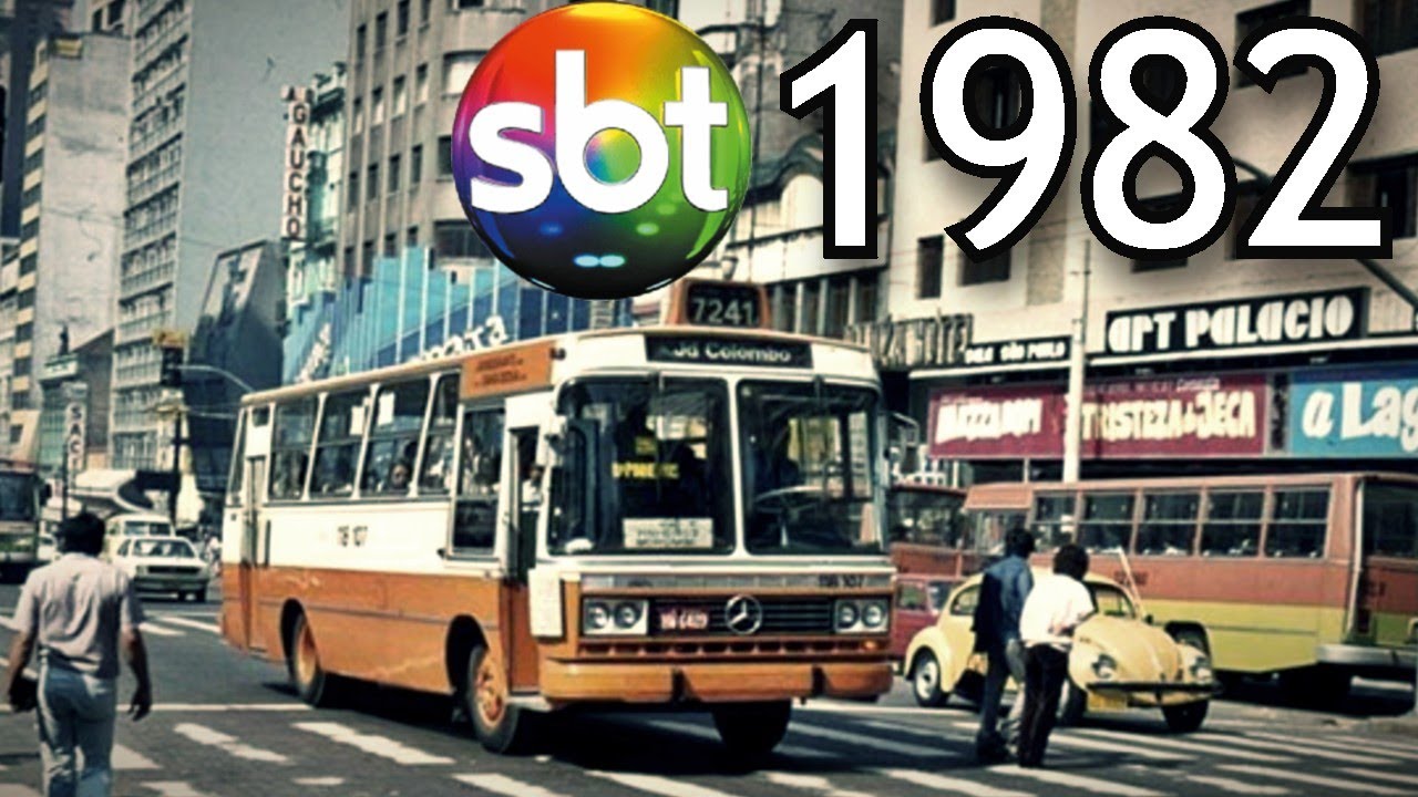 Programa&ccedil;&atilde;o do SBT em 1982 Quando Completou 1 Ano no Ar!
