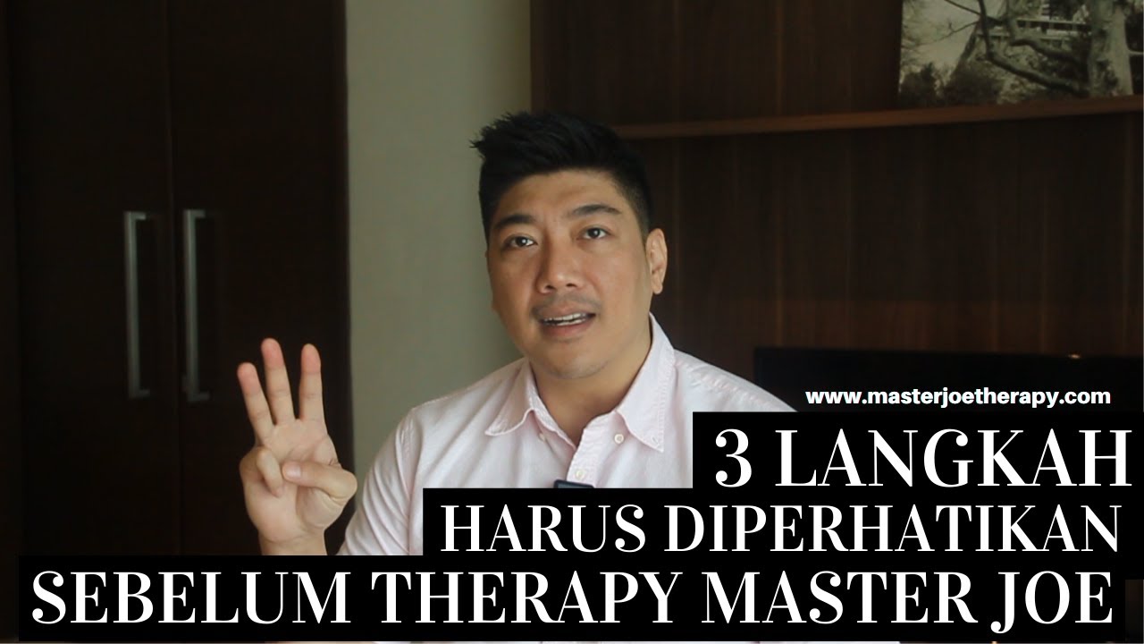 3 LANGKAH YANG HARUS DIPERSIAPKAN SEBELUM THERAPY MASTER JOE | BONE SETTING #MASTERJOETHERAPY 2022