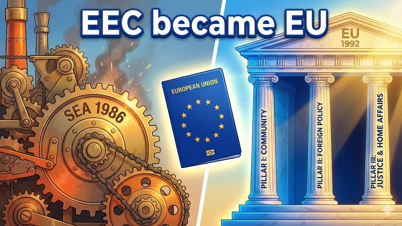 S1E05: How the EU Was Born: The Single European Act & Maastricht Treaty