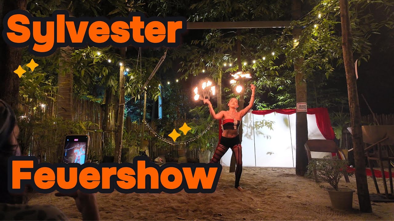 Sylvester Feier in Koh Phangan Thailand