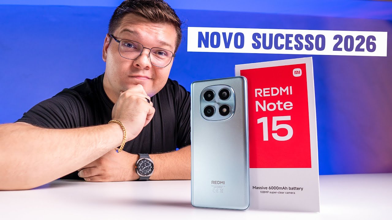 CHEGOU! Redmi Note 15 4G  - Unboxing e Impressões