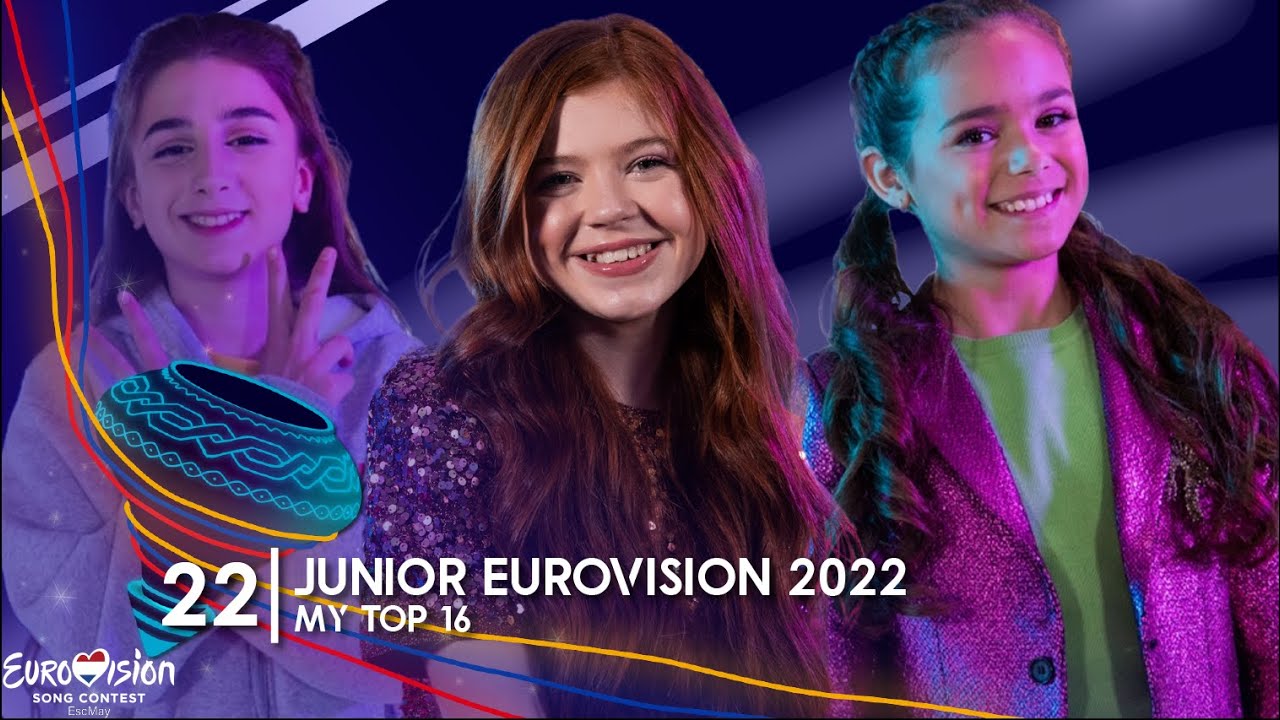 Junior Eurovision 2022 | My Top 16