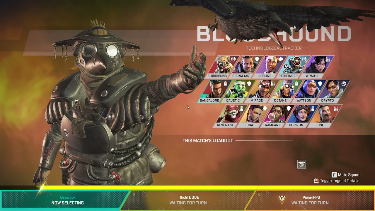 Apex Legends -  Default Character Select OST [100% music]