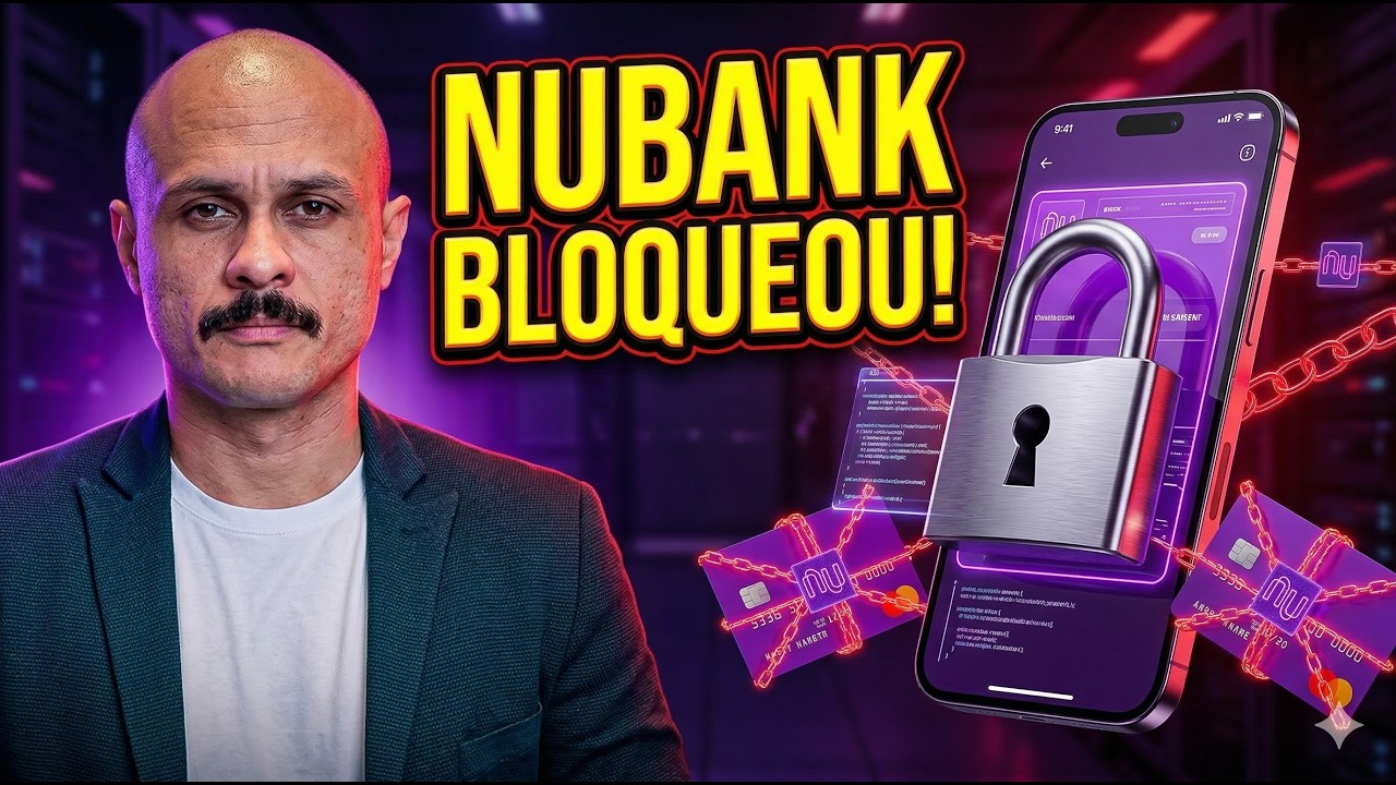 URGENTE: NUBANK BLOQUEANDO CONTAS SEM AVISO! O seu dinheiro est&aacute; seguro? #golpedopix