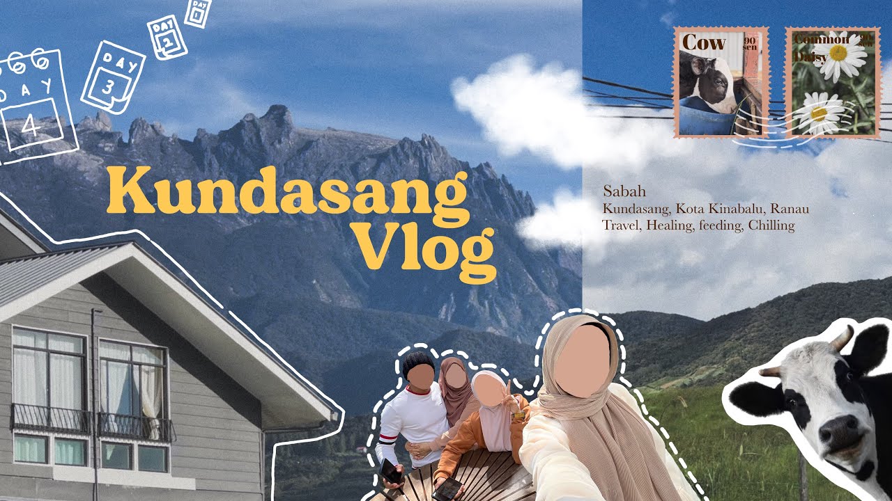 Chap #3 | Sabah, Kundasang Travel Vlog 🐄🍶