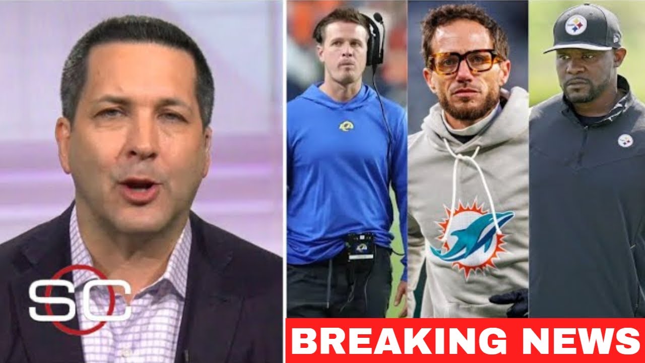 ESPN NFL Update: Brian Flores to Steelers? Cardinals Hire Mike LaFleur, Bills Pass McDaniel
