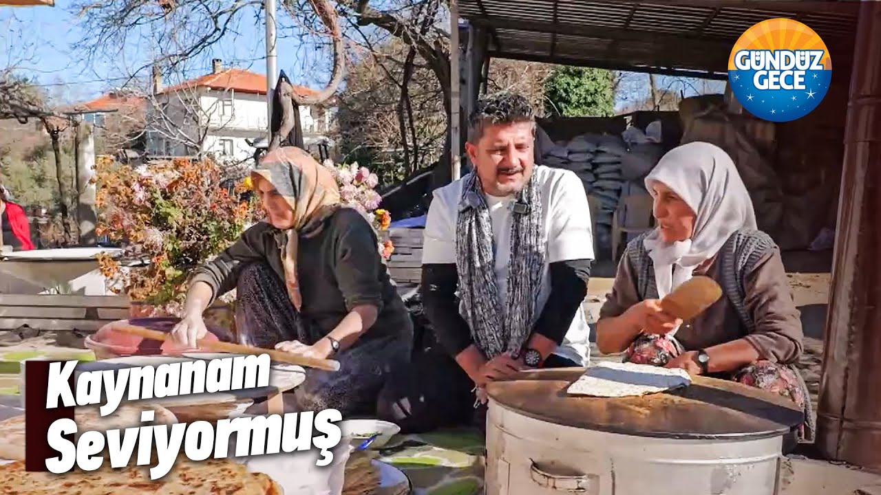 Teyzelerimizin Ellerinden Odun Ateşinde  Efsane Gözleme  | Gündüz Gece