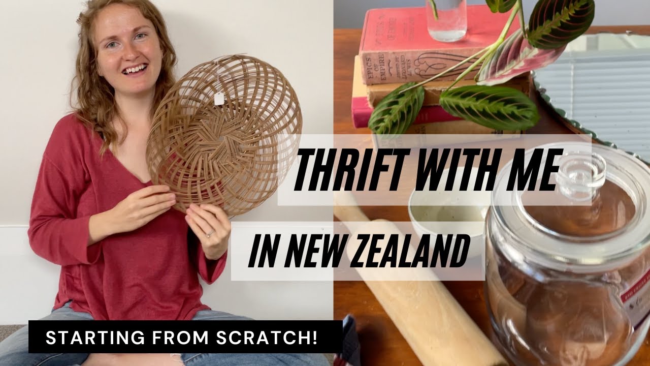 COME THRIFT WITH ME IN NEW ZEALAND | tips for thrifting, home decor thrift haul, thrift home design