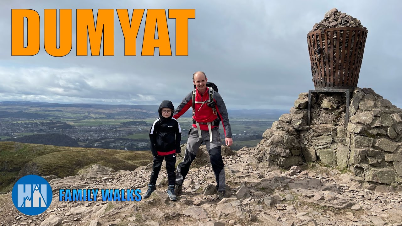 Dumyat - Brilliant hike for kids! Ochil Hills, Stirling
