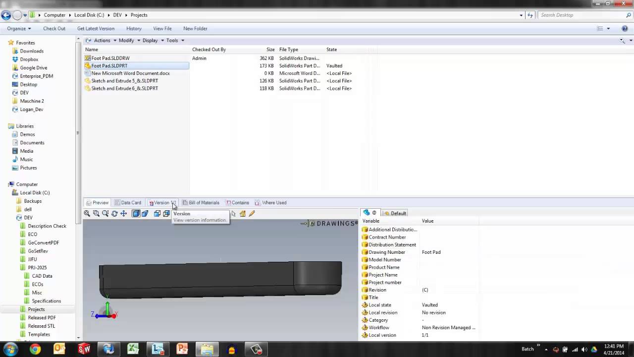 SOLIDWORKS Enterprise PDM - Dealing With Local Only Files