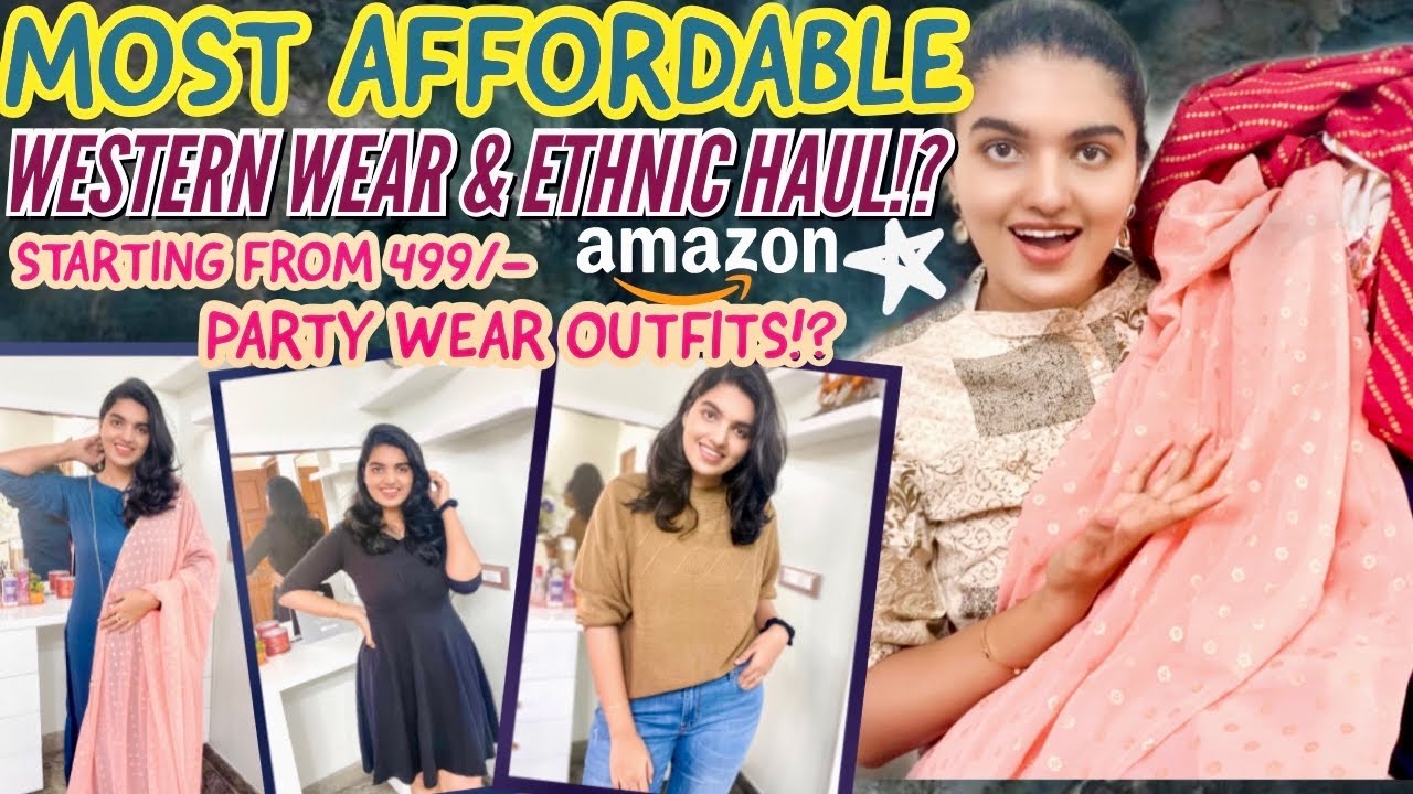 Most Affordable Western Wear & Kurti Haul!?|Starting From 499/-|Amazon Kurti & Western Wear Haul?|