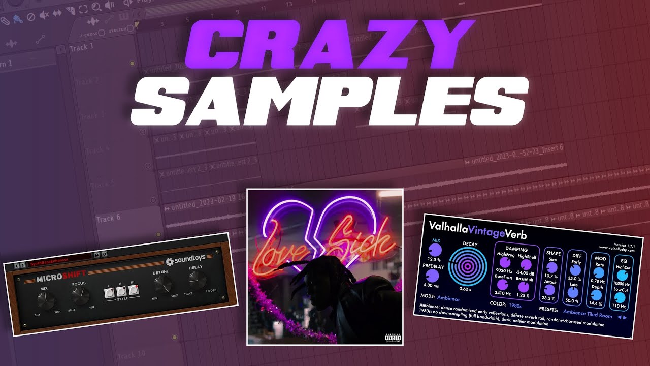 How To Make CRAZY Samples For Don Toliver (Dez Wright, OZ, James Blake)