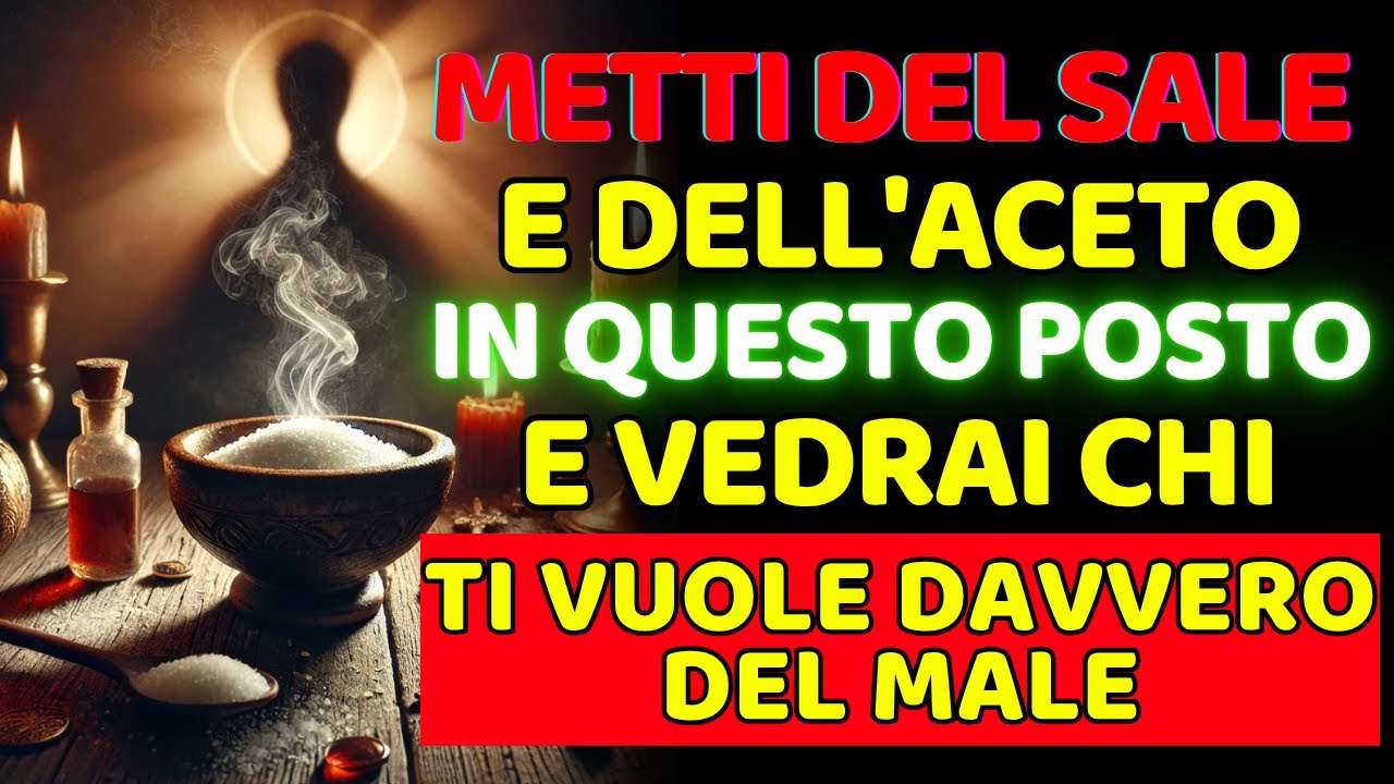Pulizia potente con sale e aceto &ndash; Allontana i nemici e la sfortuna | Rituale buddista